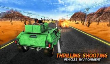 Death Racing Car Traffic Shooting Race截图1