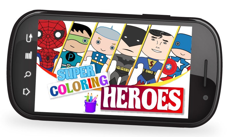 Super Coloring Heroes截图1