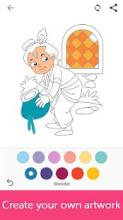 Lord Krishna Coloring Pages截图1