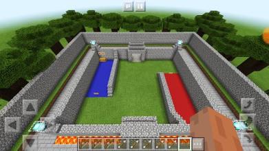 New PvP Survival Minigame Red Vs Blue for MCPE截图5