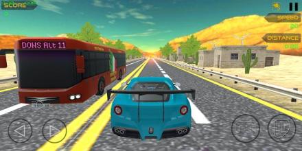 Extreme Highway Car Racing Simulator截图5