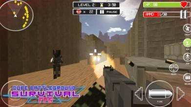 Cube Battleground Survival FPS截图2