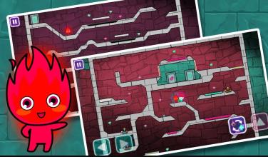 Redboy and icegirl in Light Temple Maze : game kid截图3