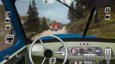 Offroad Trucker Muddy Car Drive: Hill Adventure截图2