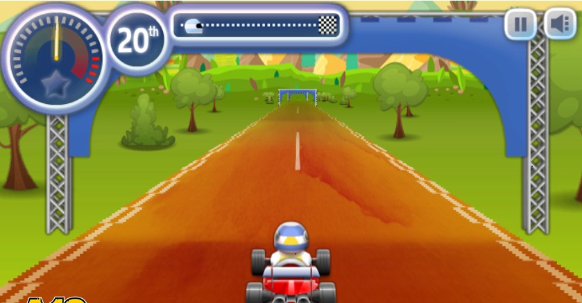 Go Kart Racing Mario 3D截图1