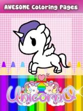 Unicorno Colouring Book and Game for kids截图3