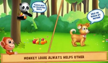 Monkey Louie’s Help Adventures: Help Play Be Hero截图4