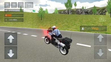 Police Bike Chase City Driving截图1