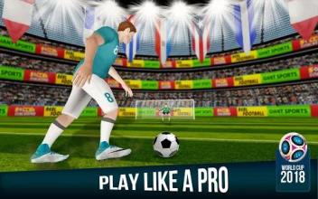 FreeKick World Football Cup 2018 - Top Soccer Game截图5