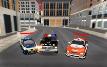 Highway Police Car Chase Adventure截图1