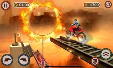 Real Bike Stunts Sprint 3D - Wheelie Challenge截图2