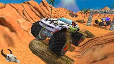 Uphill Monster Truck Racing 2018: Offroad Driving截图5