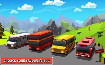 Uphill Bus Adventure : Happy Driving Game截图5