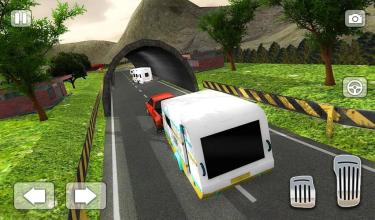 Camper Van Driver 3D Racing Game截图1