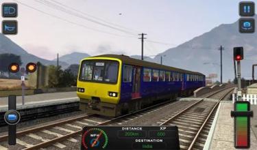 Train Driving 2018 - Fast Train Driver Traveller截图5