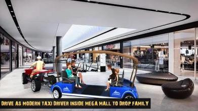 Shopping Mall ATV Quad Bike Radio Taxi Games截图5