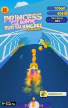 Princess Cat Subway Run Talking Pet Gold Adventure截图1