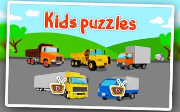 Kids Puzzles – Trucks截图5