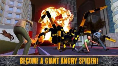 Poisonous Spider Urban City Attack Simulator截图4