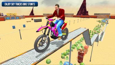 Real Moto Bike Stunt Racing Game 3D截图1