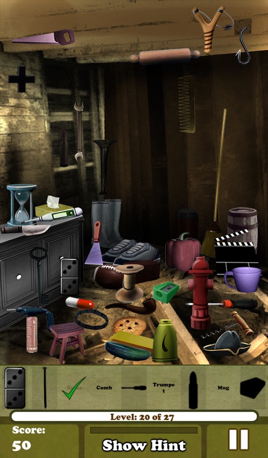 Hidden Object: Haunted House 4截图2