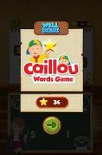 Caillou Word Connect - Word Search Game For Kids截图1