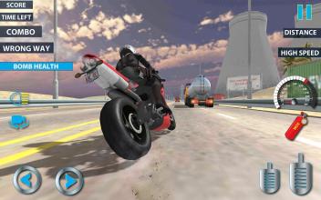 Moto Traffic Tour Racer Pro 2018 in 3D截图5