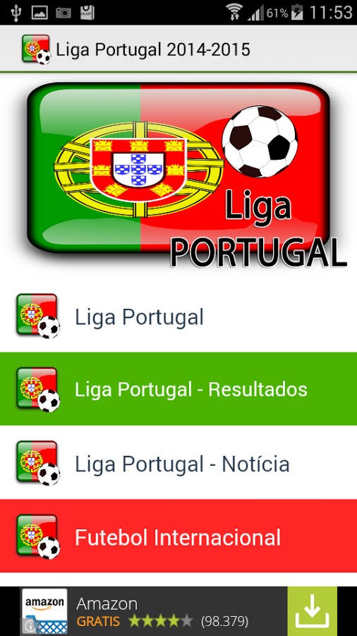 Liga Portugal 2014-2015截图2