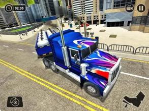 American Cargo Truck Driving Simulator 2018截图2