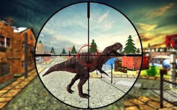 FPS Dinosaur Hunter: Dino Gun Action Games 2018截图1