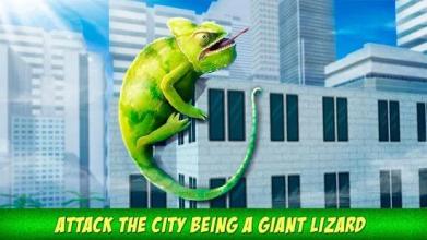 Angry Giant Lizard - City Attack Simulator截图4