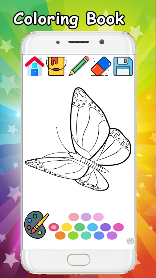 Butterfly Coloring Book - coloring Butterfly pages截图4