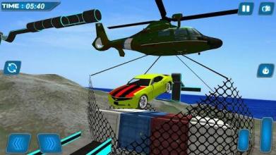 GT Racing: Skydrive stunt Timeless Race simulator截图1