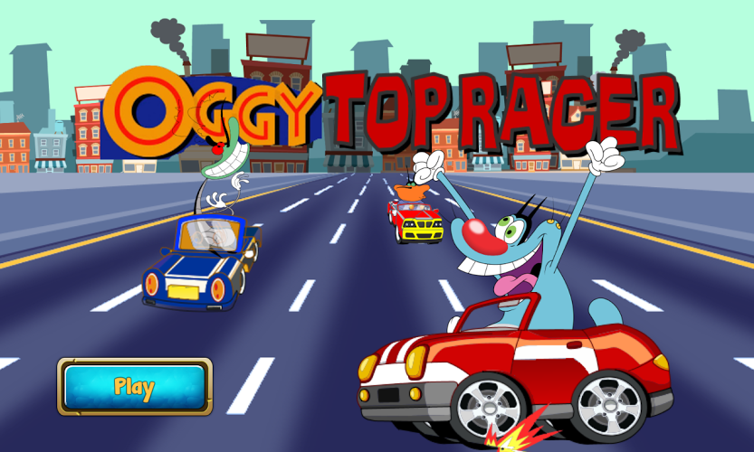 Cat Racer - Oggy Cartoon Run截图5