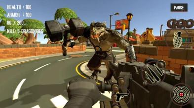 Monster Killing City Shooting 2 - 3D Shooter Game截图4