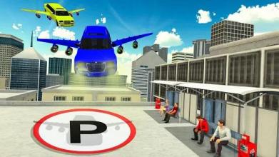 Modern Flying Car Limousine Taxi Simulator Games截图4