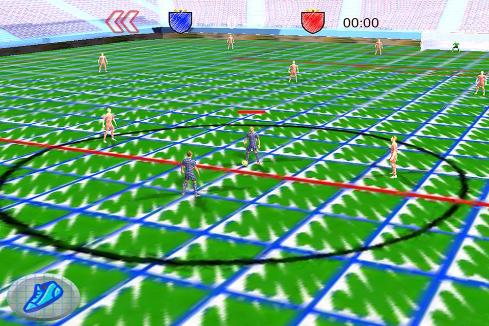 Brazil Doodle 3D Soccer截图4