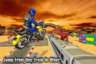 Tricky Bike Train Stunts 2018: Trail Jump截图3