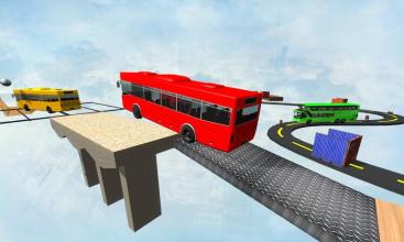 Crazy Bus Driving Game: Impossible Track截图5