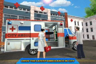 Emergency City Hospital Ambulance Rescue截图4