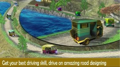 Rickshaw Race Simulator - Hill Drive Chingchi Game截图3