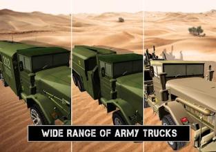 Offroad US Army Truck Driving : Desert Drive Game截图5