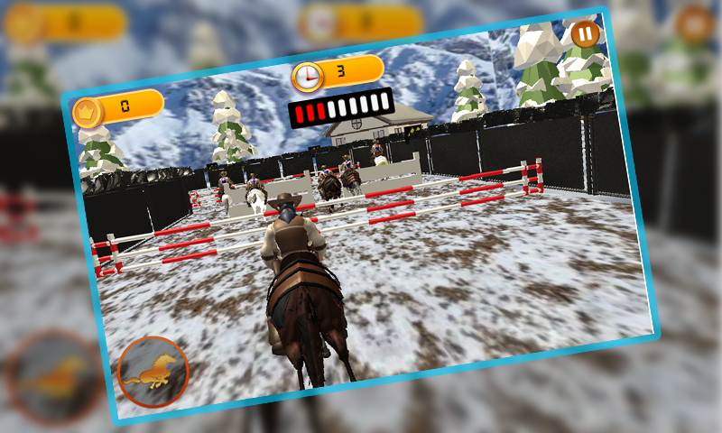 3D Horse Racing截图2