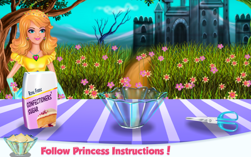 Princess Castle Cake Maker截图2