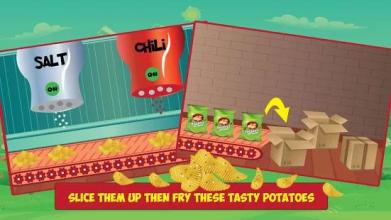 Potato Farm & Chips Factory - Crispy Potato Maker截图2