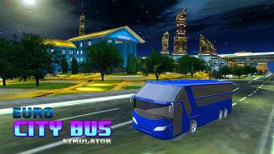 Real Euro City Bus Simulator Game截图3