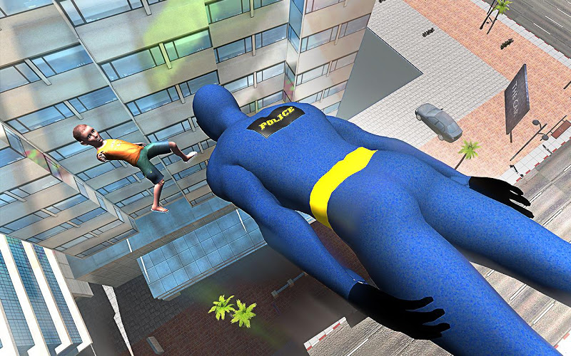 Police Spider Hero City Rescue截图3