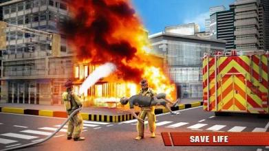 City Firefighter Truck Driving Rescue Simulator 3D截图3