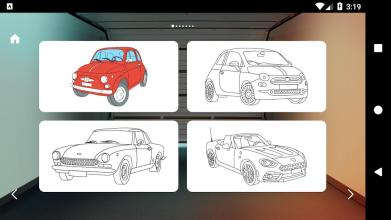 Italian Cars Coloring Book截图1