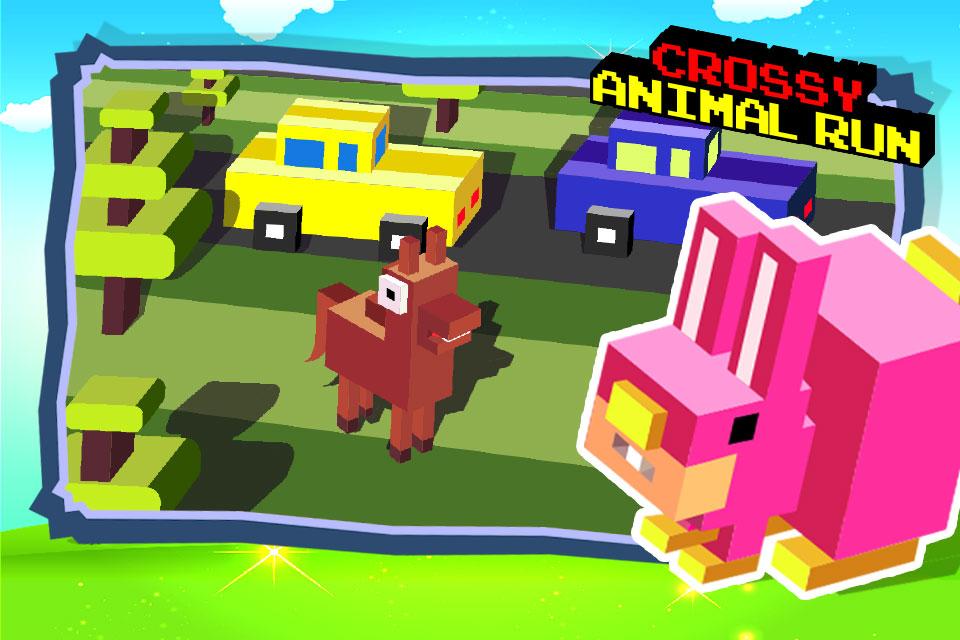 Crossy Animal Run截图1